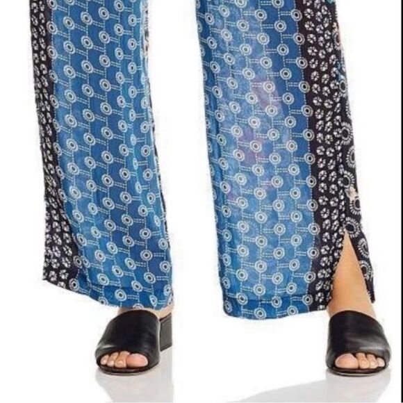 Johnny Was Maera Printed Drawstring Pull-On Pants Straight Leg Size 1X NWT - Picture 3 of 14